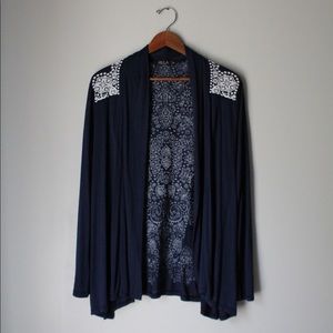 JKLA Patterned Cardigan